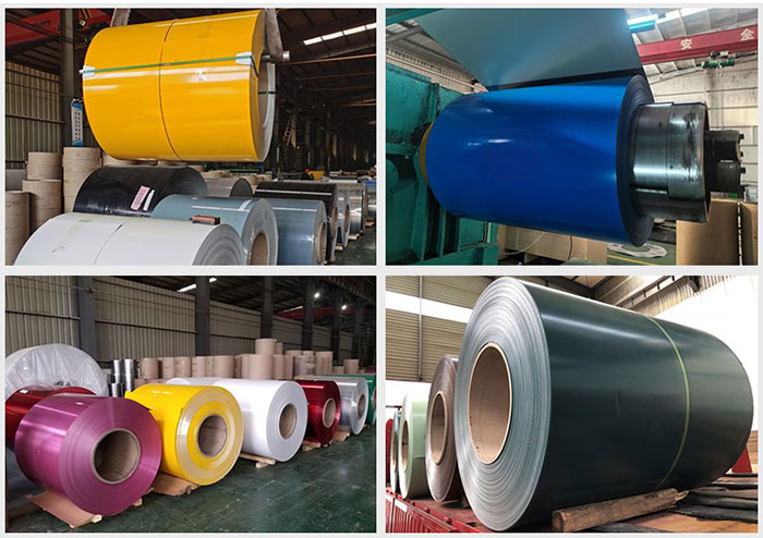 stocks of color coated aluminium coils